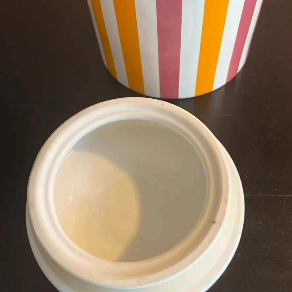 Jonathan Adler happy chic pat treat canister jar
